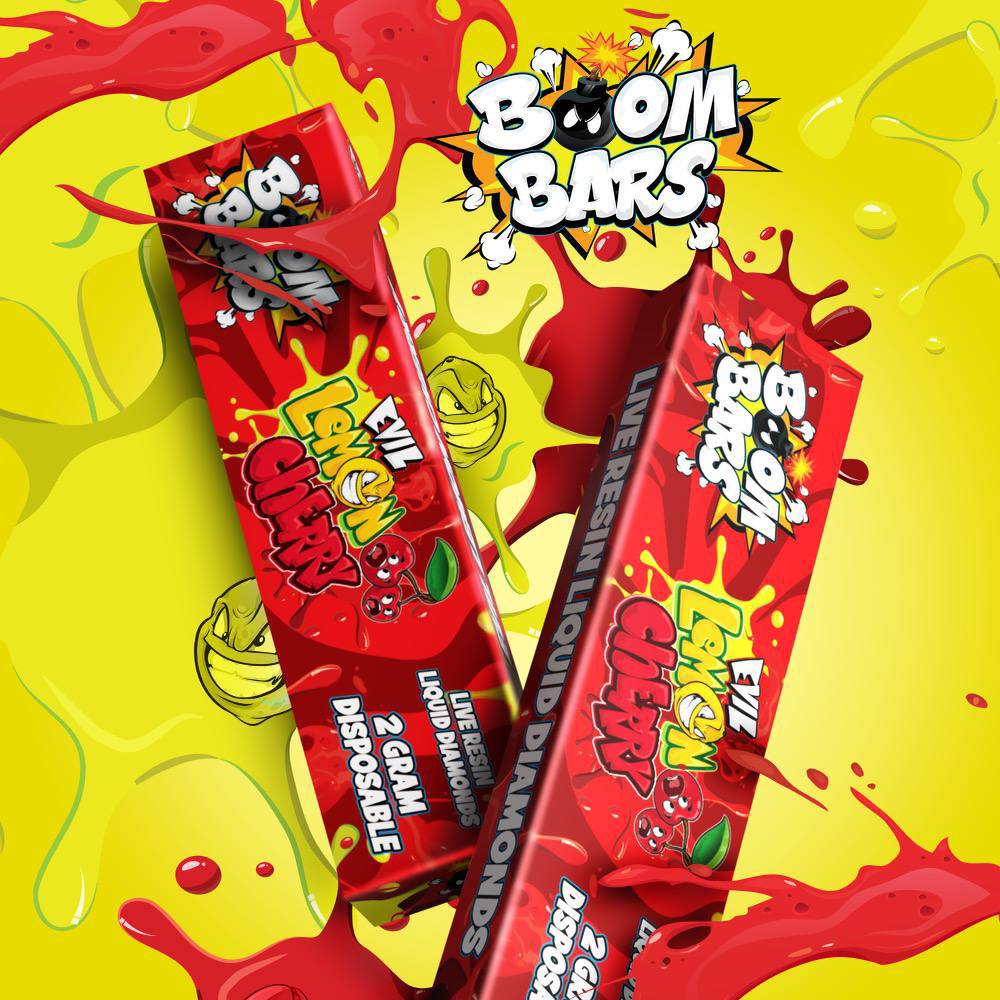 Evil Lemon Cherry boom bars